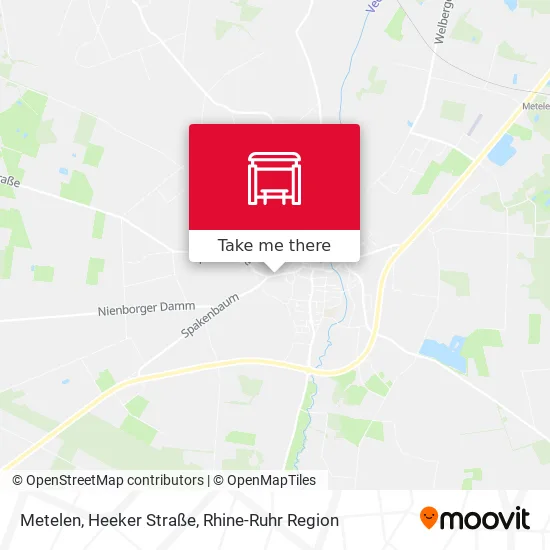 Карта Metelen, Heeker Straße