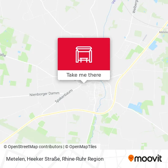 Карта Metelen, Heeker Straße