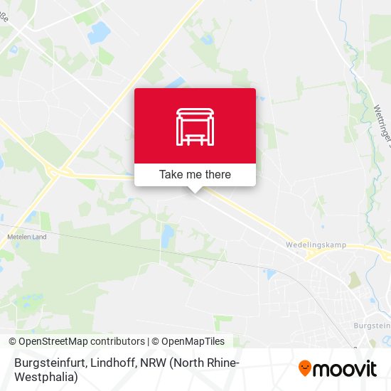 Burgsteinfurt, Lindhoff map