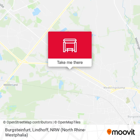 Карта Burgsteinfurt, Lindhoff