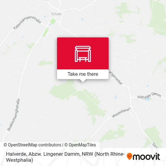 Halverde, Abzw. Lingener Damm map