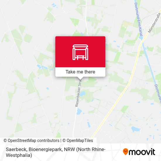 Saerbeck, Bioenergiepark map