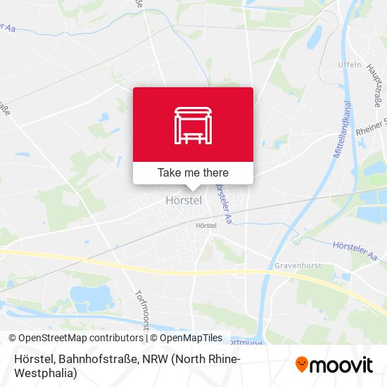 Hörstel, Bahnhofstraße map