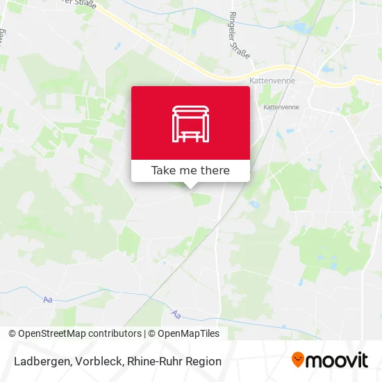 Карта Ladbergen, Vorbleck
