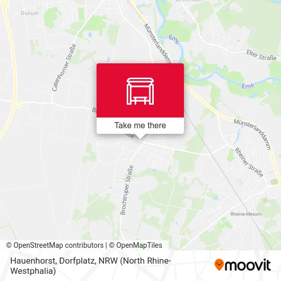 Hauenhorst, Dorfplatz map