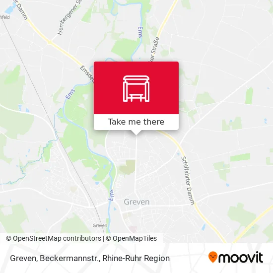 Карта Greven, Beckermannstr.