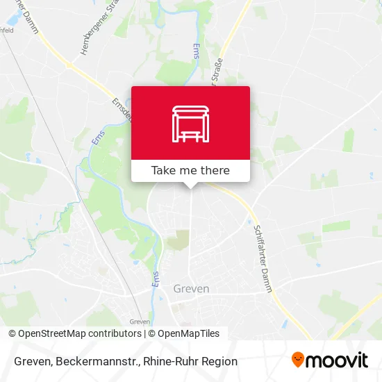 Карта Greven, Beckermannstr.