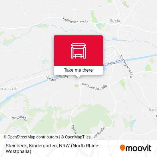 Steinbeck, Kindergarten map