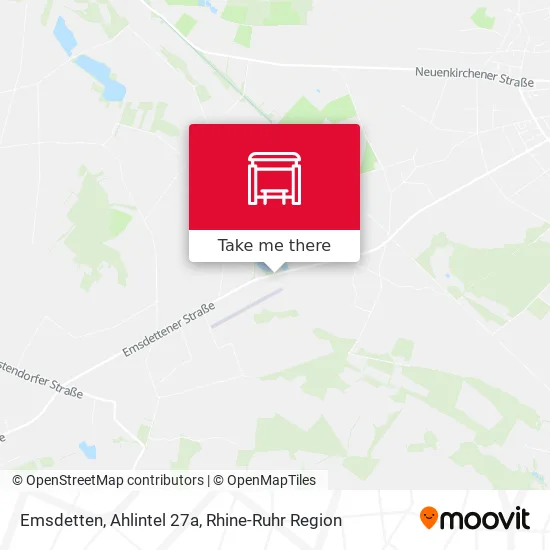 Карта Emsdetten, Ahlintel 27a