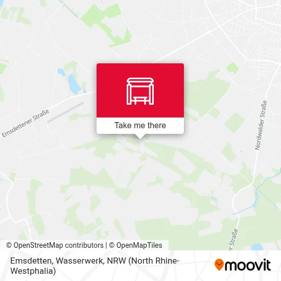 Emsdetten, Wasserwerk map