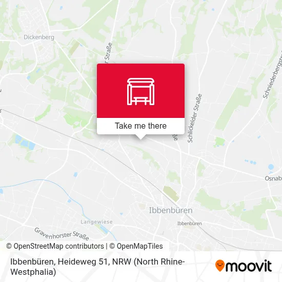 Ibbenbüren, Heideweg 51 map