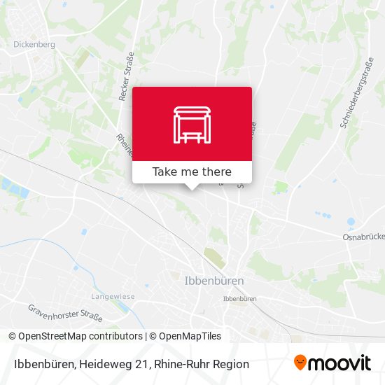 Ibbenbüren, Heideweg 21 map