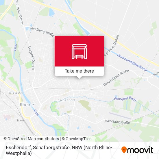 Eschendorf, Schafbergstraße map