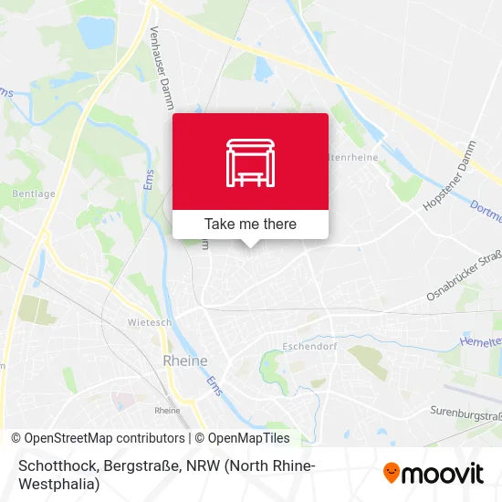 Schotthock, Bergstraße map