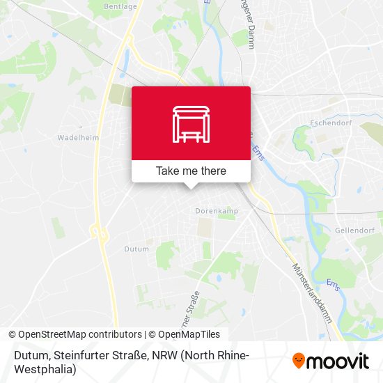 Dutum, Steinfurter Straße map