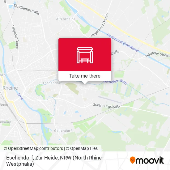 Карта Eschendorf, Zur Heide