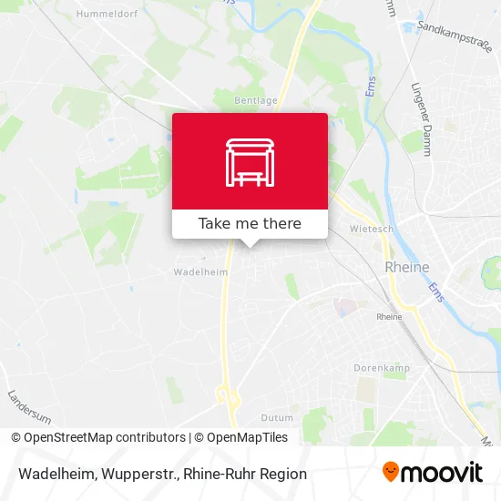 Карта Wadelheim, Wupperstr.
