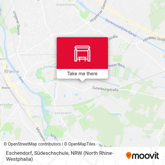 Eschendorf, Südeschschule map