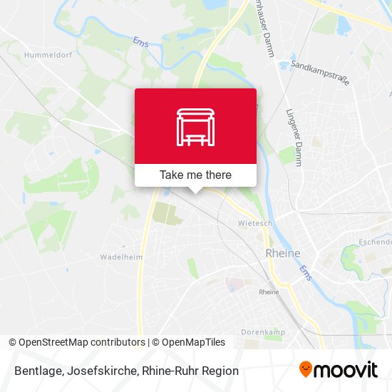 Bentlage, Josefskirche map