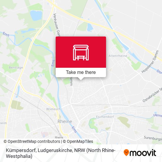 Kümpersdorf, Ludgeruskirche map