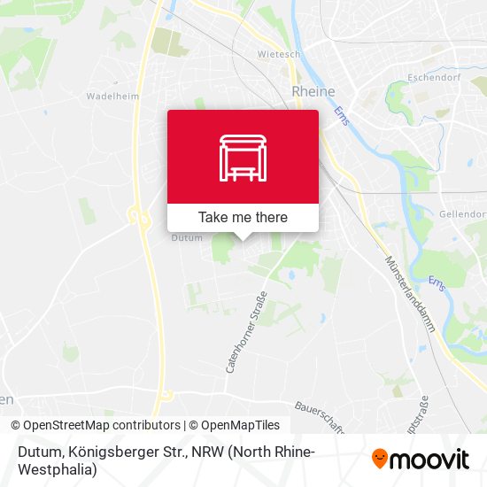 Dutum, Königsberger Str. map