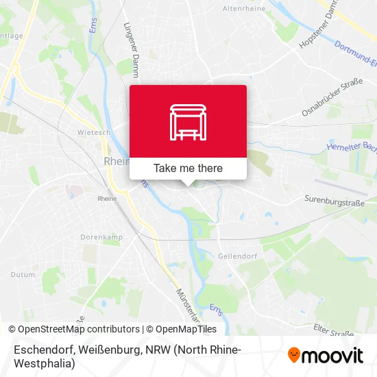 Карта Eschendorf, Weißenburg