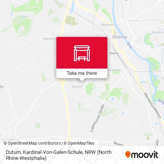 Dutum, Kardinal-Von-Galen-Schule map