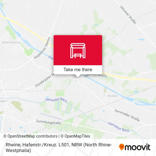Rheine, Hafenstr./Kreuz. L501 map