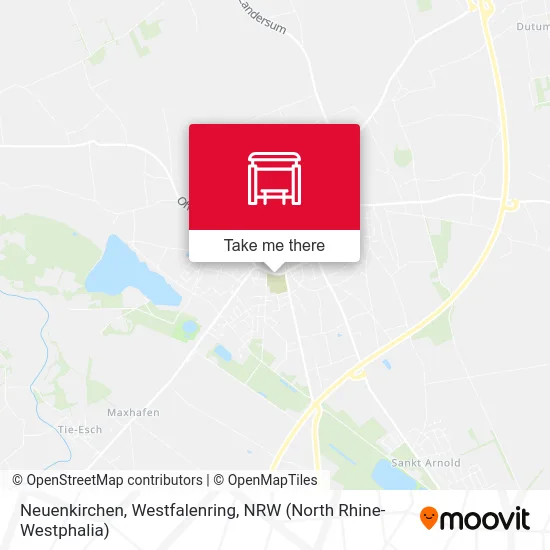 Neuenkirchen, Westfalenring map