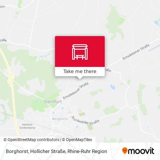 Borghorst, Hollicher Straße map