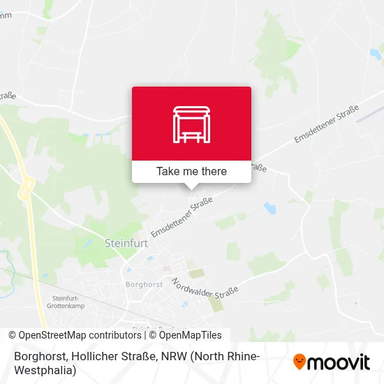 Borghorst, Hollicher Straße map