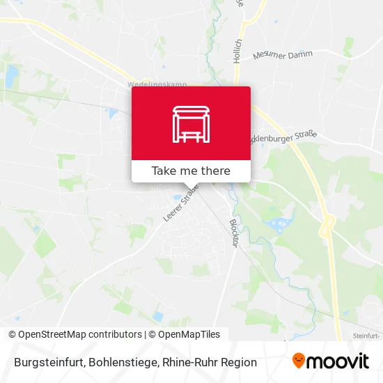 Карта Burgsteinfurt, Bohlenstiege