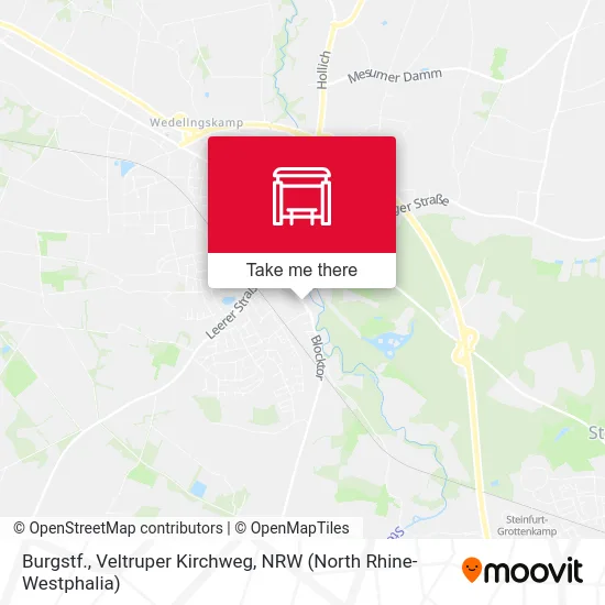 Burgstf., Veltruper Kirchweg map