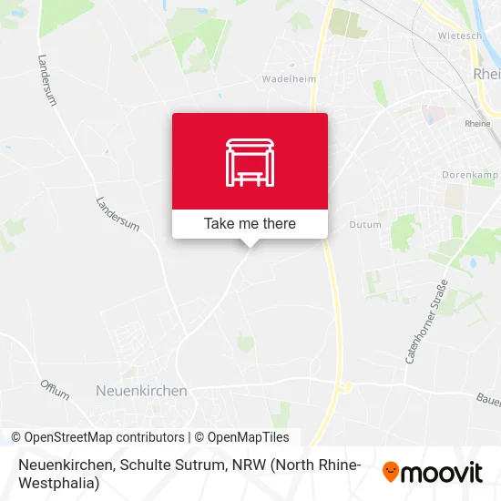 Neuenkirchen, Schulte Sutrum map