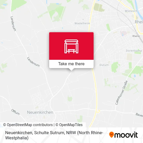 Neuenkirchen, Schulte Sutrum map