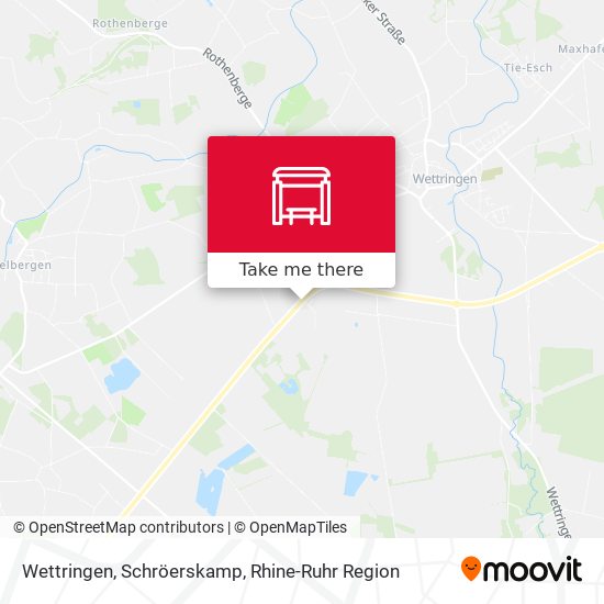 Wettringen, Schröerskamp map