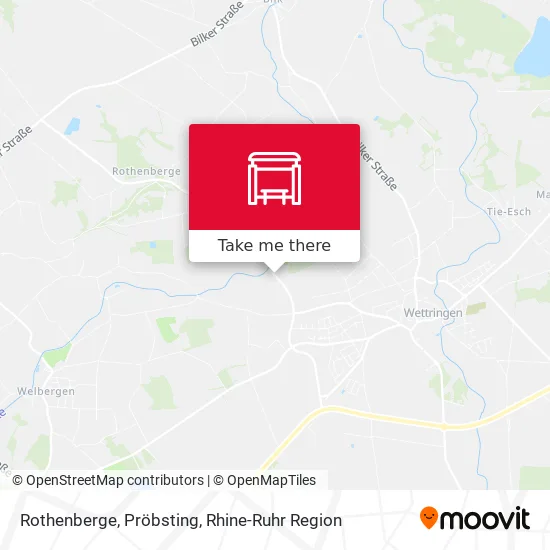 Карта Rothenberge, Pröbsting