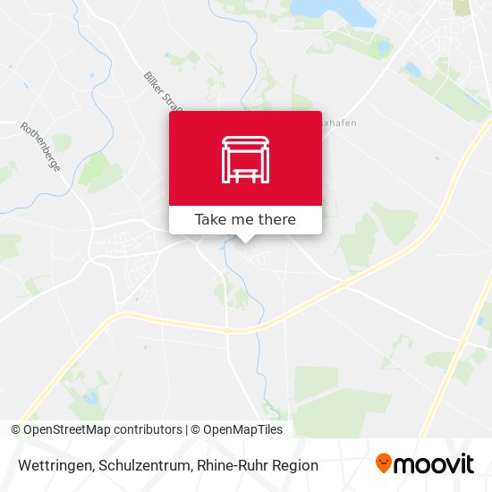 Wettringen, Schulzentrum map