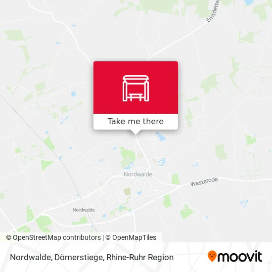 Карта Nordwalde, Dömerstiege