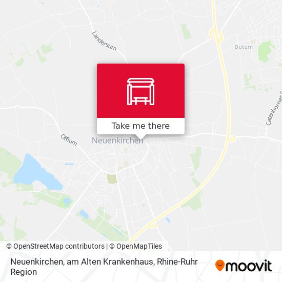 Neuenkirchen, am Alten Krankenhaus map