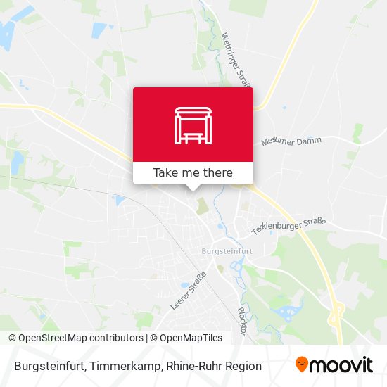Burgsteinfurt, Timmerkamp map