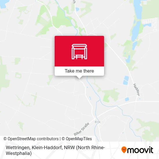 Wettringen, Klein-Haddorf map