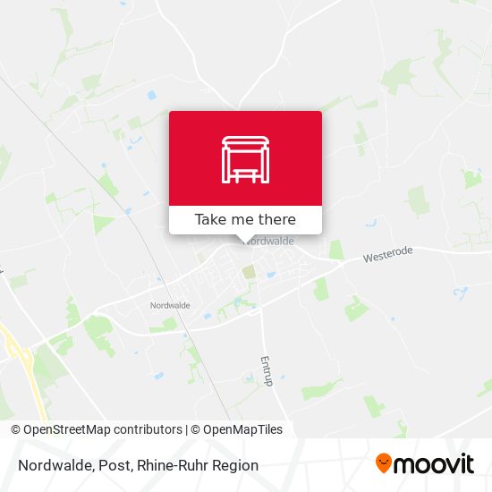 Карта Nordwalde, Post