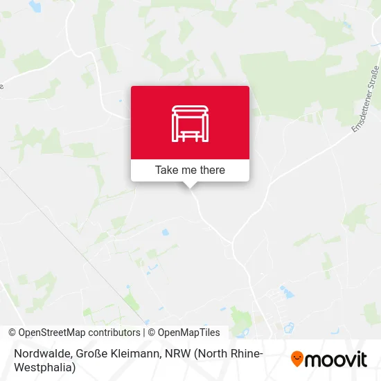 Nordwalde, Große Kleimann map