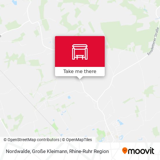 Nordwalde, Große Kleimann map