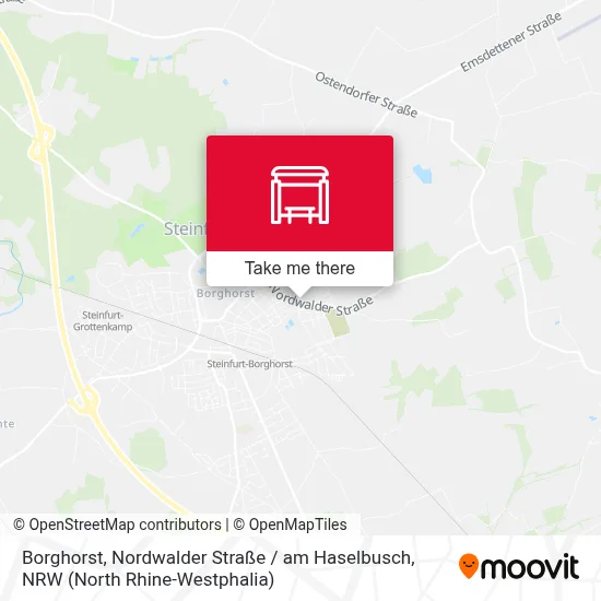 Borghorst, Nordwalder Straße / am Haselbusch map
