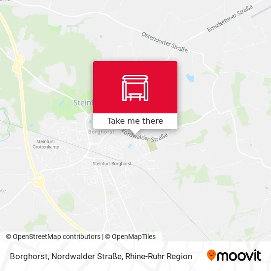 Карта Borghorst, Nordwalder Straße