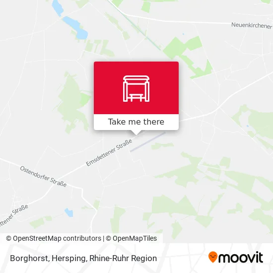 Карта Borghorst, Hersping