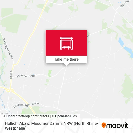 Hollich, Abzw. Mesumer Damm map