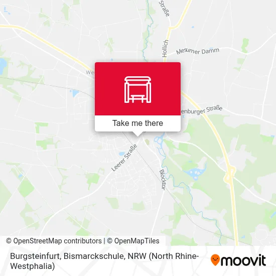 Burgsteinfurt, Bismarckschule map